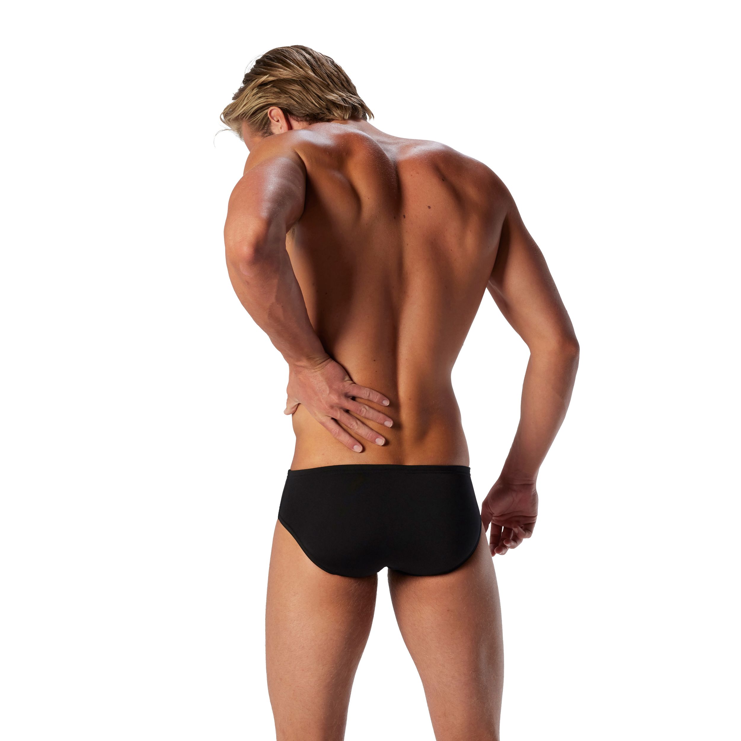 Speedo Men's Racing Solid Endurance+ Swim Briefs