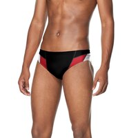 Speedo Men's Edge Splice Racing Swim Briefs Front_Angled_Left