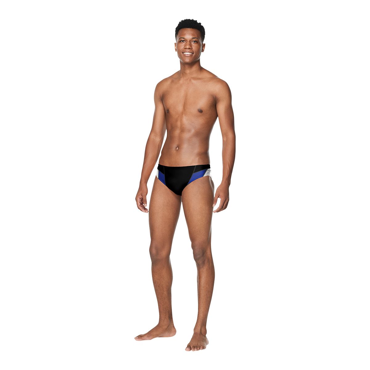Speedo Men's Edge Splice Racing Swim Briefs