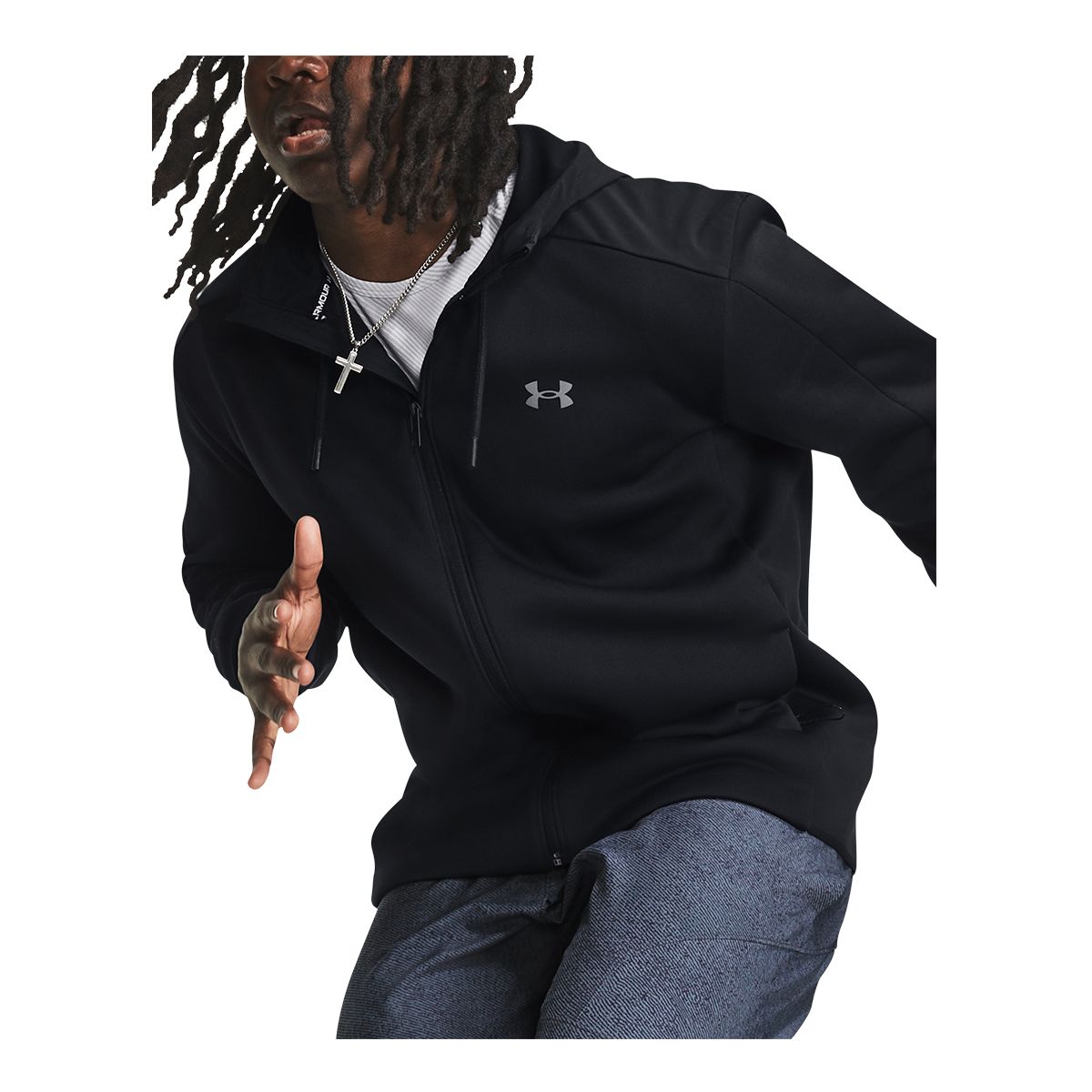 Under Armour Men's Essential Fleece Swacket SportChek