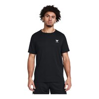 Under Armour Men's Project Rock Authentic Crew T Shirt Front_Flat