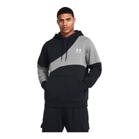 Under Armour Men's Essential Fleece Pullover Hoodie Front_Flat