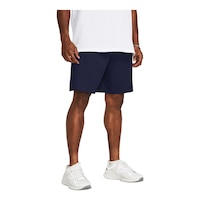 Under Armour Men's Rival Waffle Shorts Front_Three_Fourths_Angled_Right