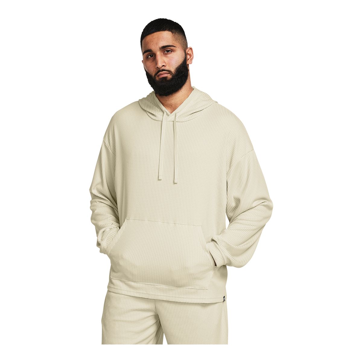 Under Armour Men's Rival Waffle Pullover Hoodie