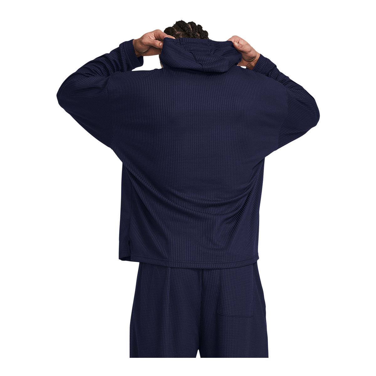 Under Armour Men's Rival Waffle Pullover Hoodie