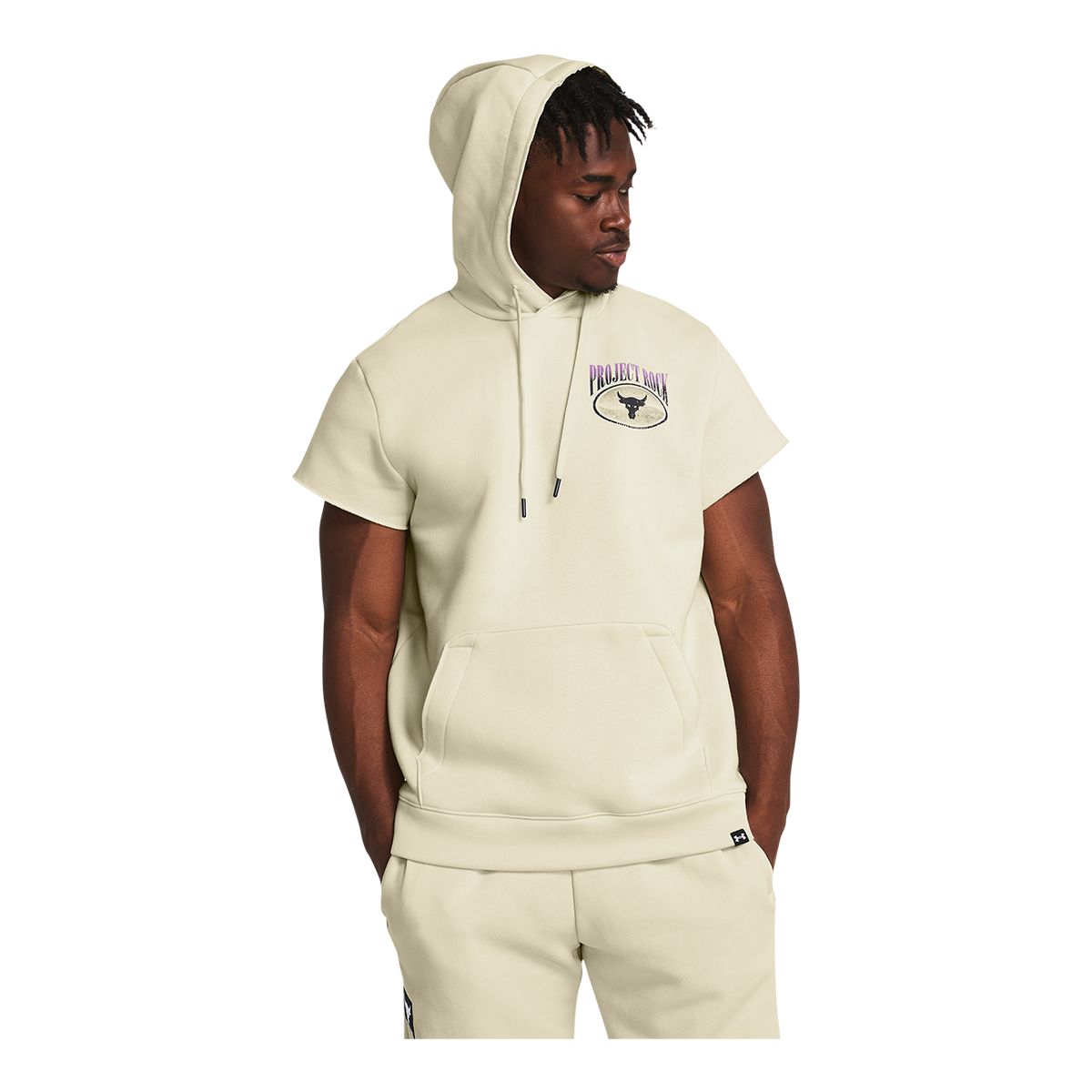 Atmosphere.ca has Under Armour Men's Project Rock Essential Pullover Short Sleeve Hoodie