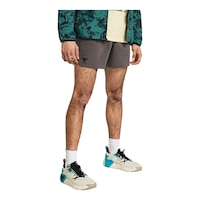 Under Armour Men's Project Rock Camp Shorts Front_Three_Fourths_Angled_Right