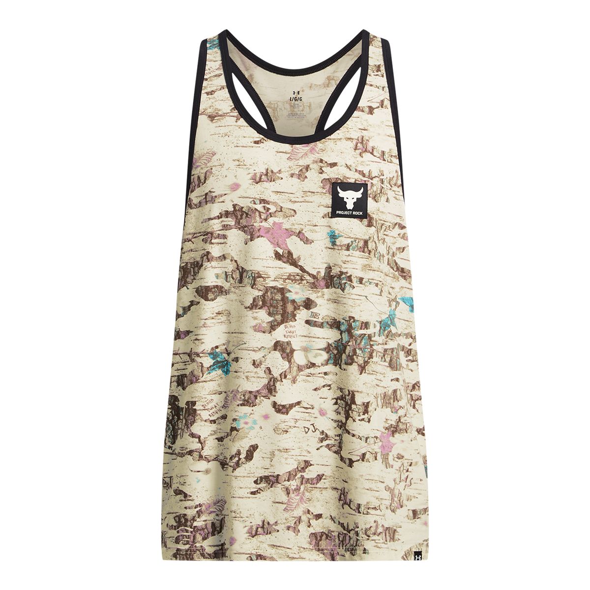 Under Armour Men's Project Rock Camo Graphic Tank