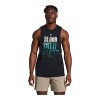 Under Armour Men's Project Rock BSR Payoff Tank Front_Flat