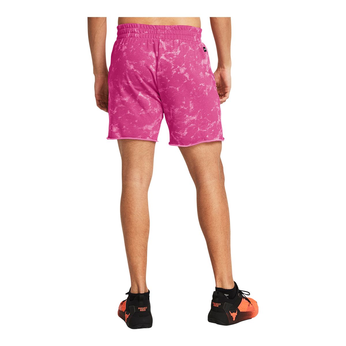 Under Armour Men's Project Rock All Over Print UG Terry Shorts