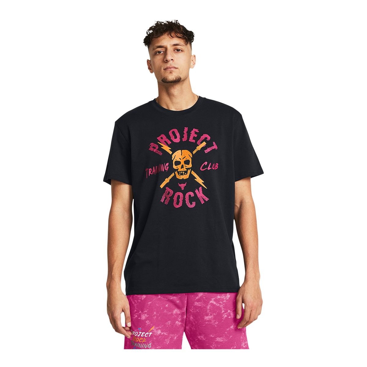 Under Armour Men's Project Rock HWT TC Graphic T Shirt