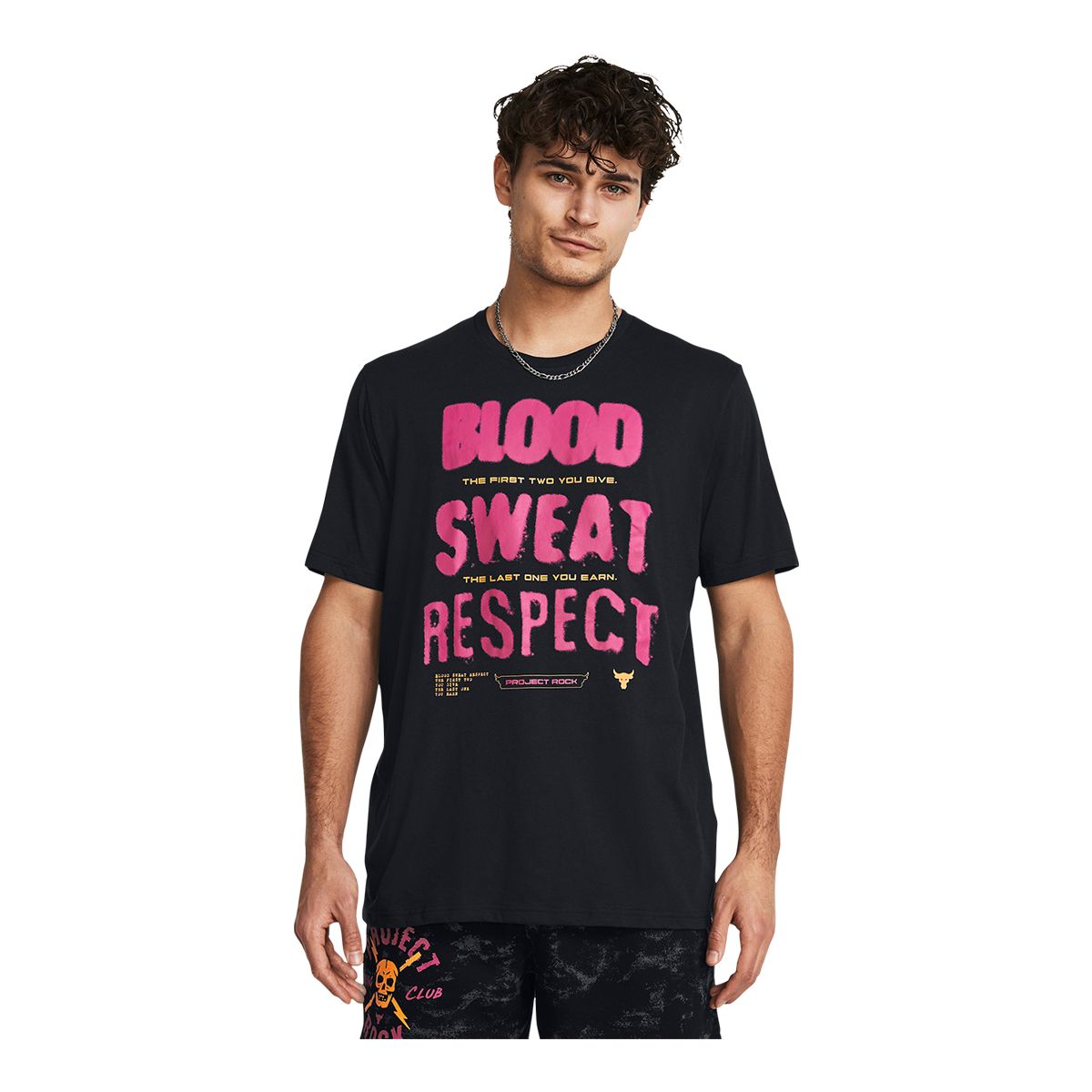 Under Armour Men's Project Rock BSR Graphic T Shirt