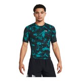 Under Armour Men's HeatGear© Armour Compression Printed T-Shirt Front_Flat