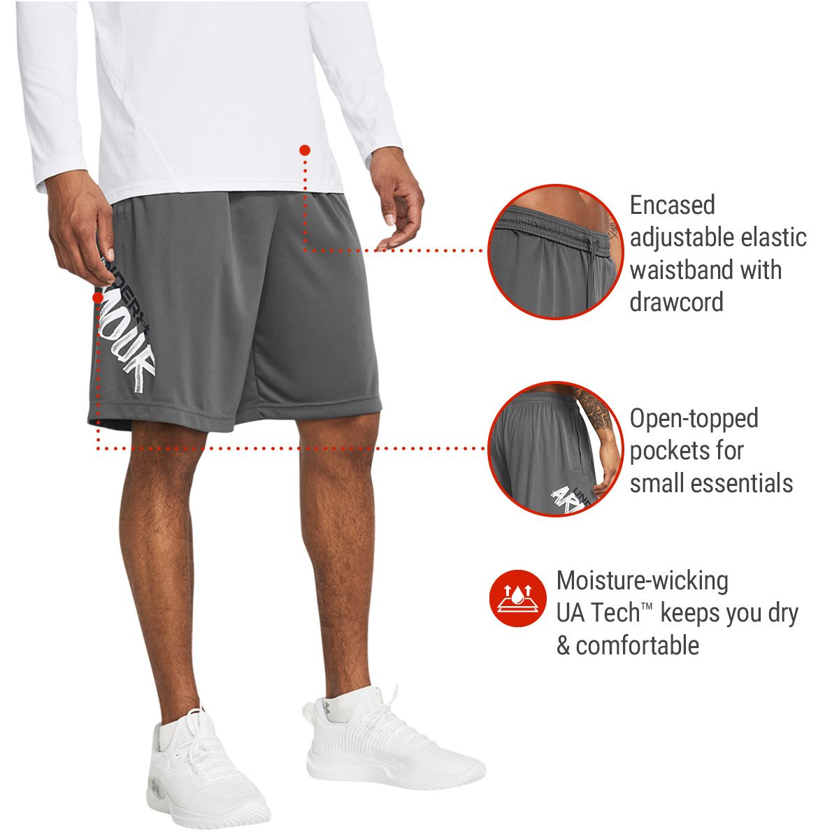 Under Armour Men's Tech™ Wordmark Shorts