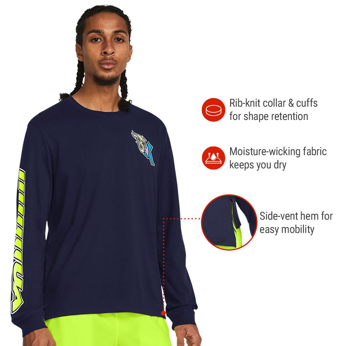 Under Armour Men's Run Everywhere Long Sleeve Shirt