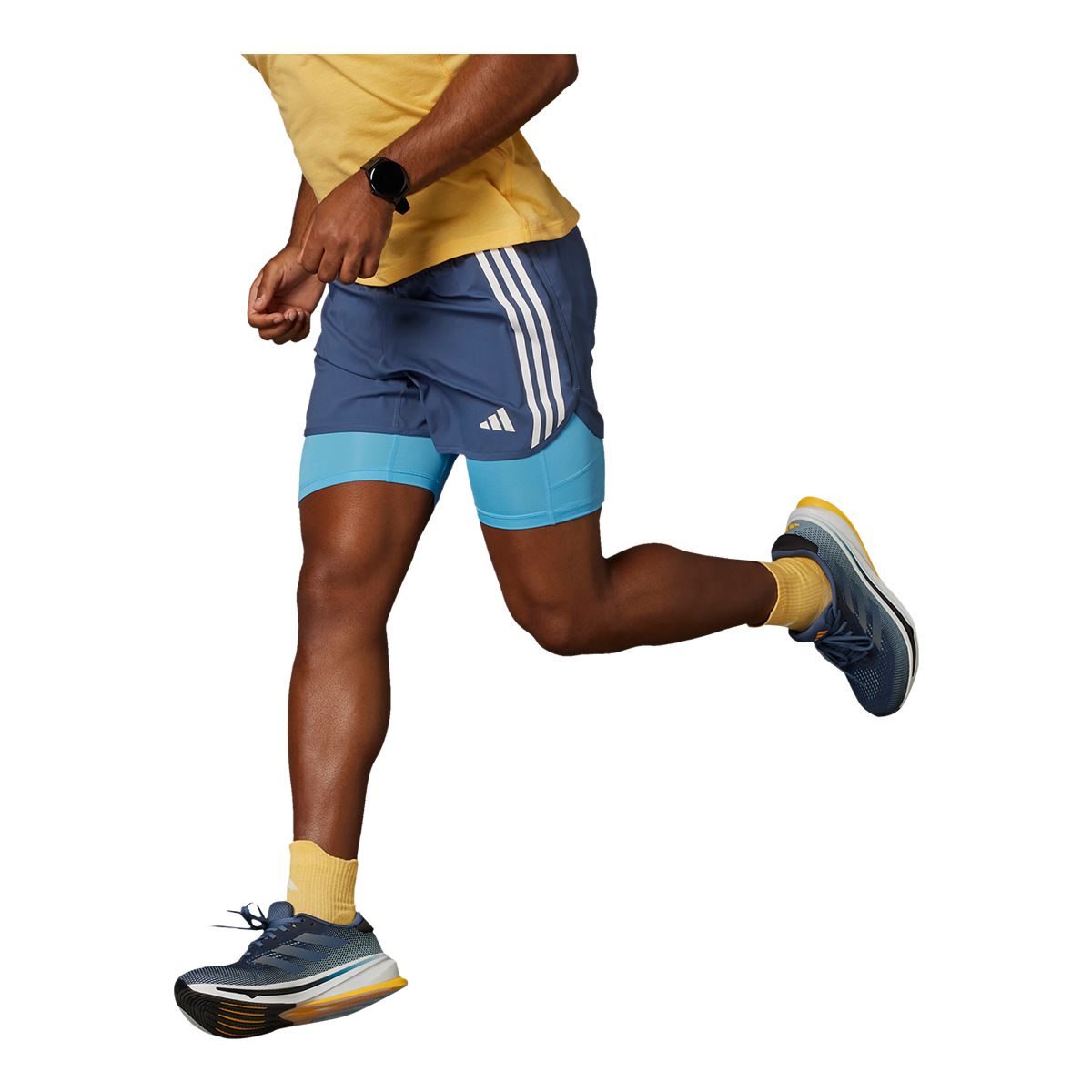 adidas Men's Own The Run 2 in 1 Shorts