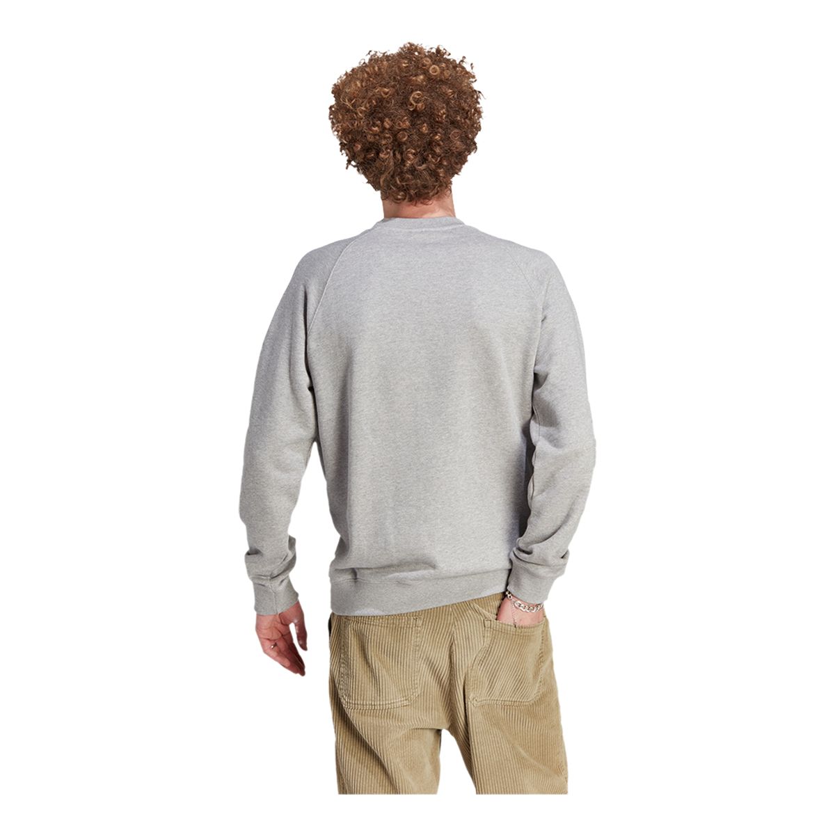 adidas Men's Adicolor Trefoil Crewneck Sweatshirt