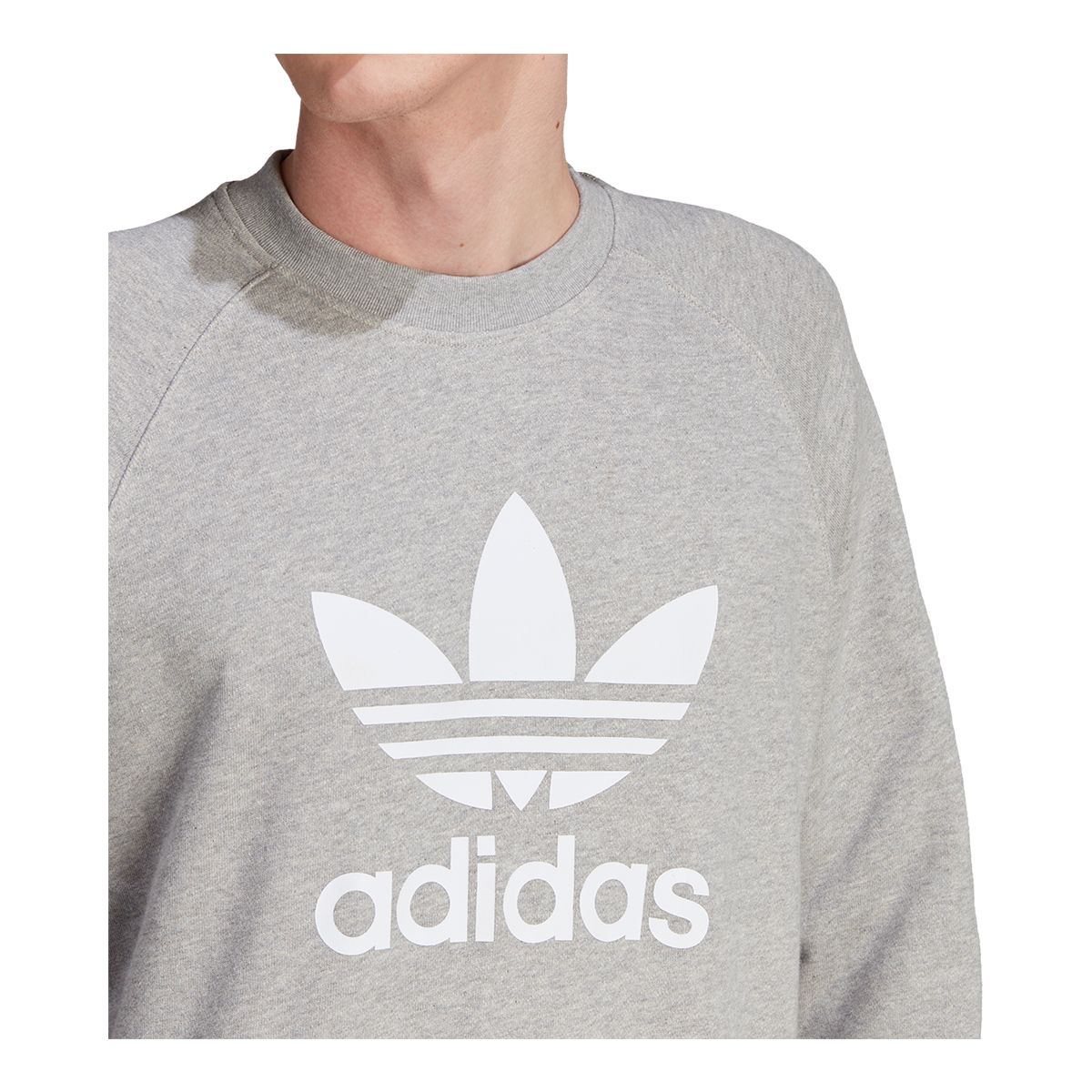 adidas Men's Adicolor Trefoil Crewneck Sweatshirt