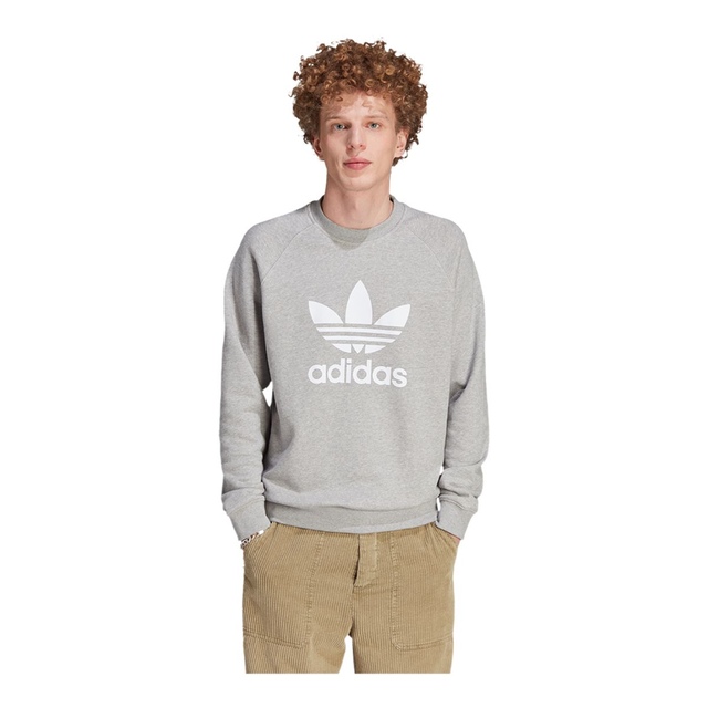 adidas Men's Adicolor Trefoil Crewneck Sweatshirt