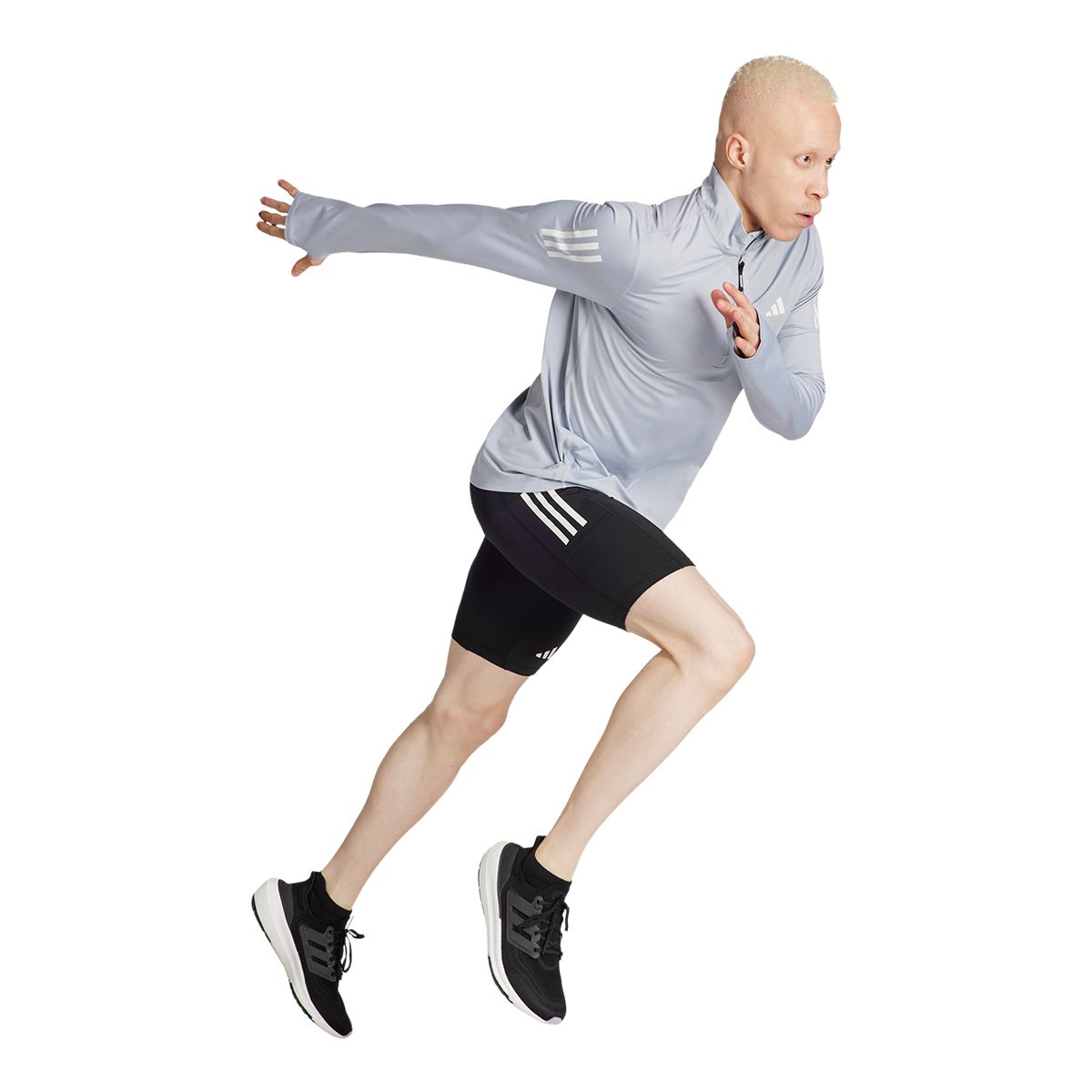 adidas Men's Own The Run 1/2 Zip Long Sleeve Top