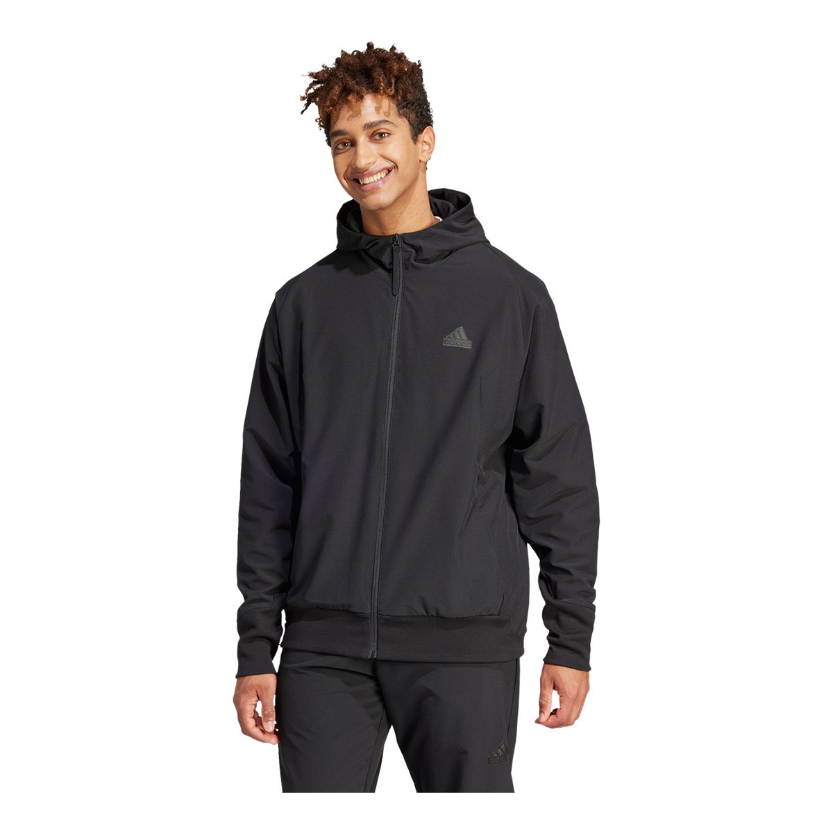 Adidas men's essential woven jacket online