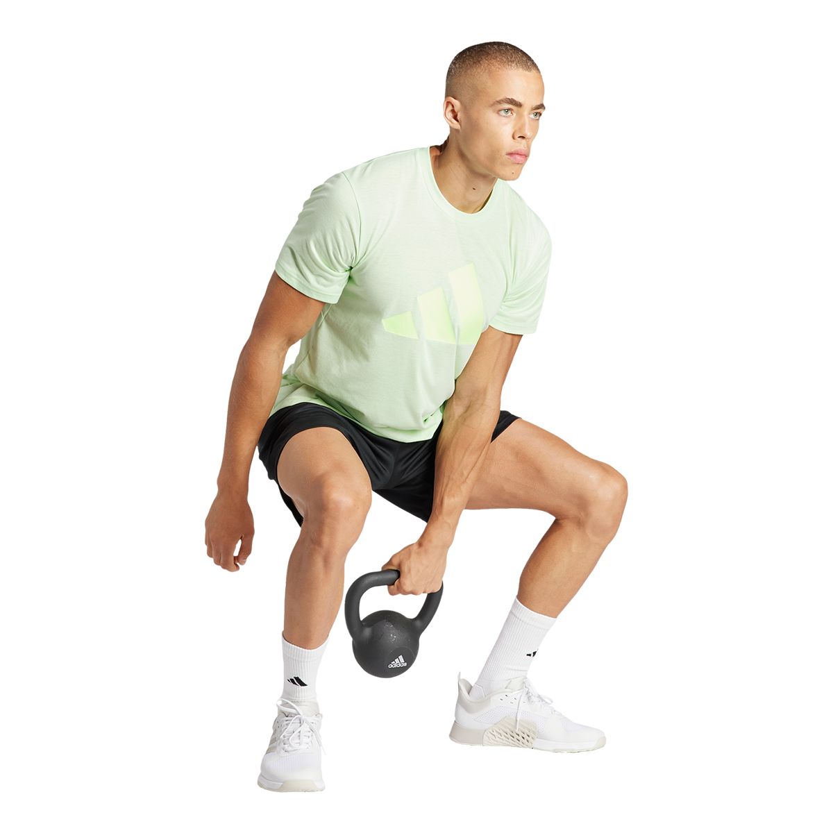 adidas Men's Train Essentials Feelready Logo T-Shirt