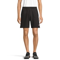 Reebok Men's Logo Mash Up Shorts Front_Flat