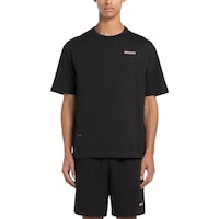 Reebok Men's Logo Mash Up T Shirt Front_Flat