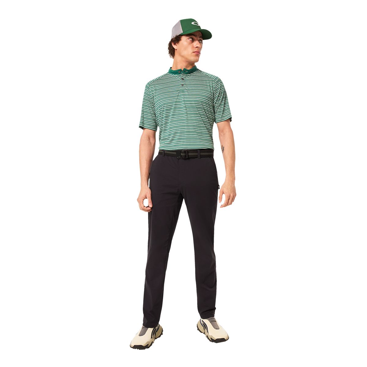 Oakley Men's Fringe Stripe Polo T Shirt