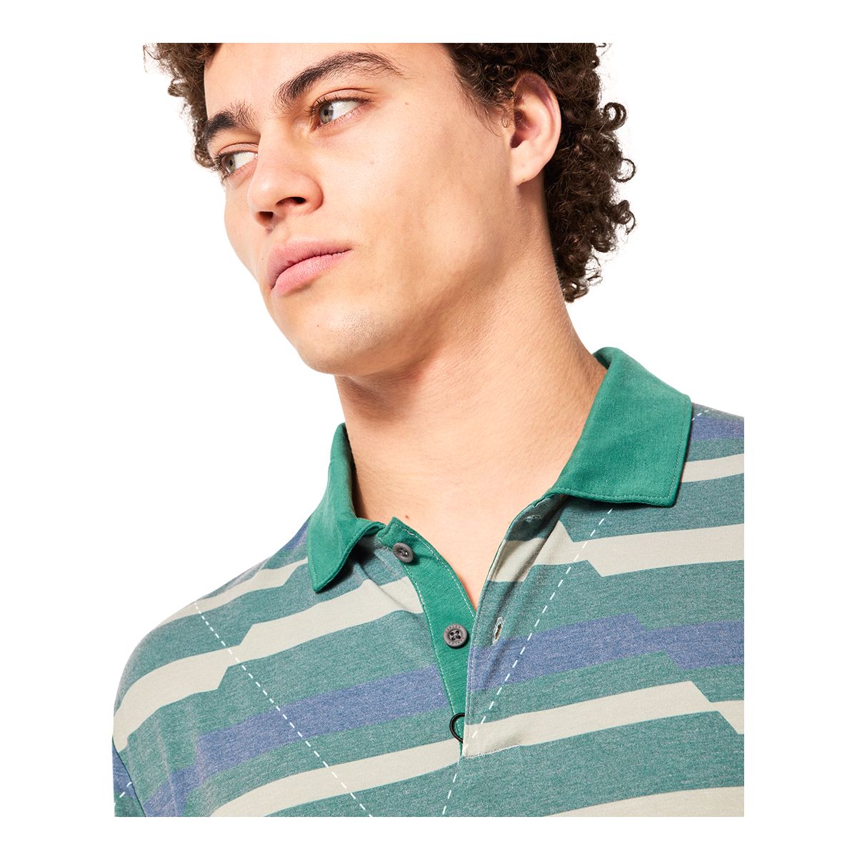 Oakley Men's Fractured Argyle Polo T Shirt