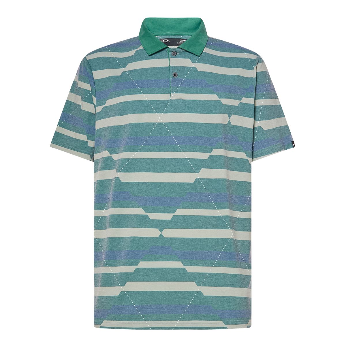 Oakley Men's Fractured Argyle Polo T Shirt