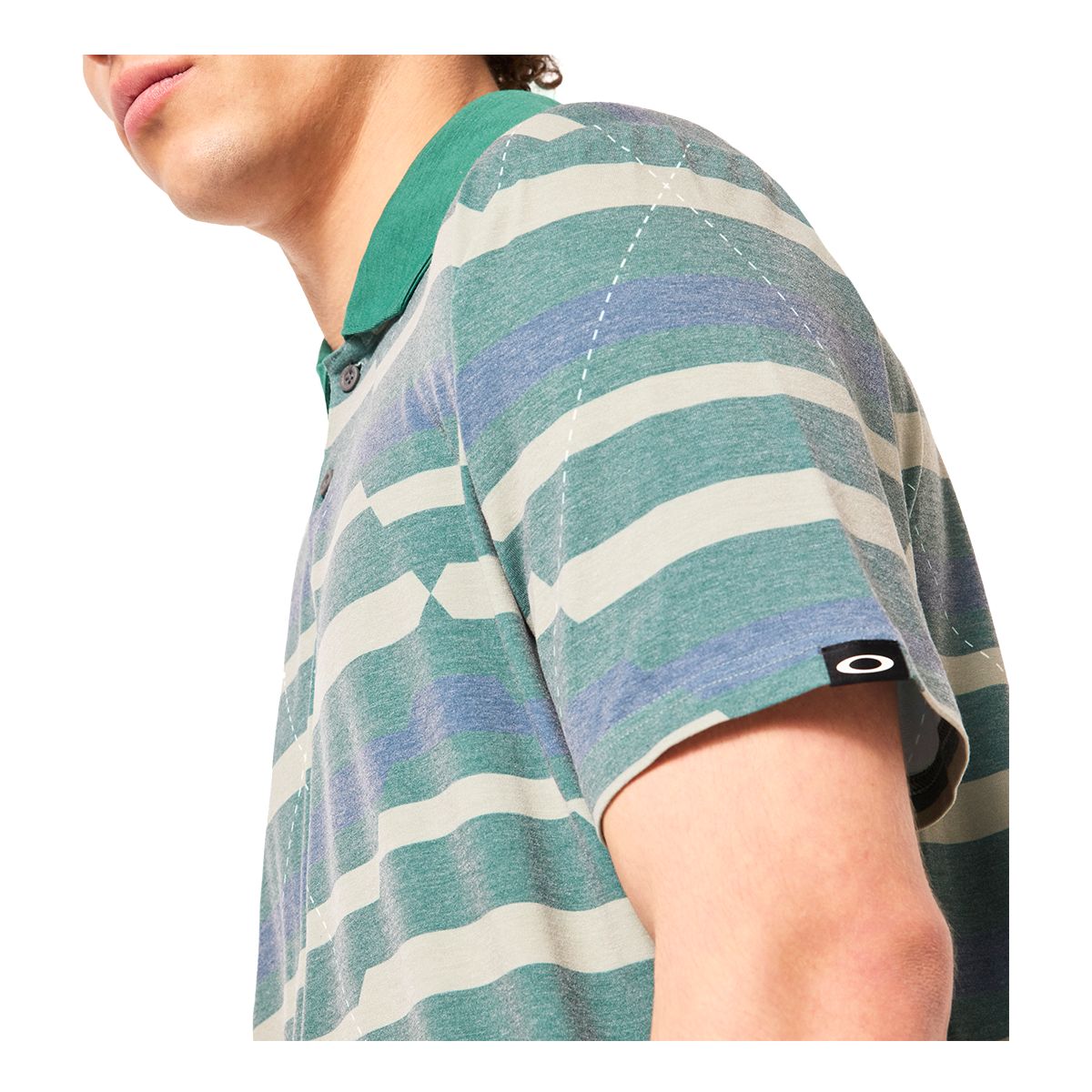 Oakley Men's Fractured Argyle Polo T Shirt