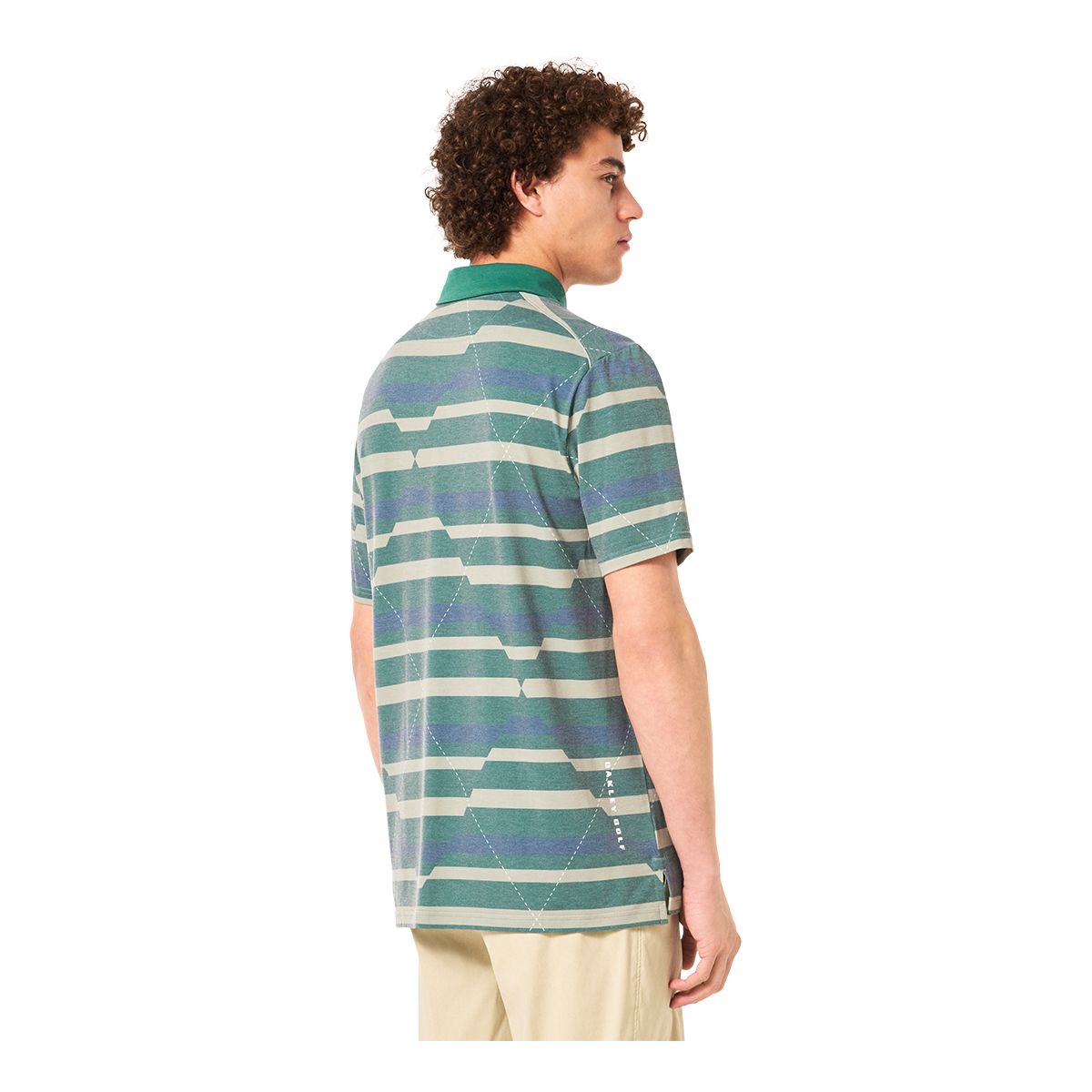 Oakley Men's Fractured Argyle Polo T Shirt