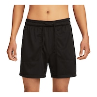 Nike Men's Dri-FIT Statement Jersey 5 Inch Shorts Front_Flat