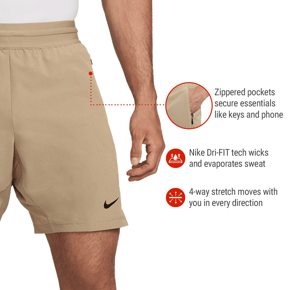 Nike Men's Dri-FIT Flex Rep Shorts - 7"