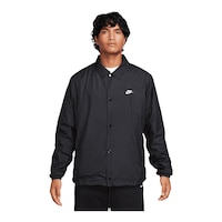 Nike Sportswear Men's Club Coaches Jacket Front_Flat