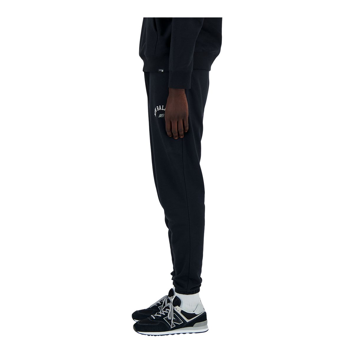 New Balance Men's French Terry Big Logo Jogger Pants