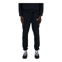 New Balance Men's French Terry Big Logo Jogger Pants Front_Flat