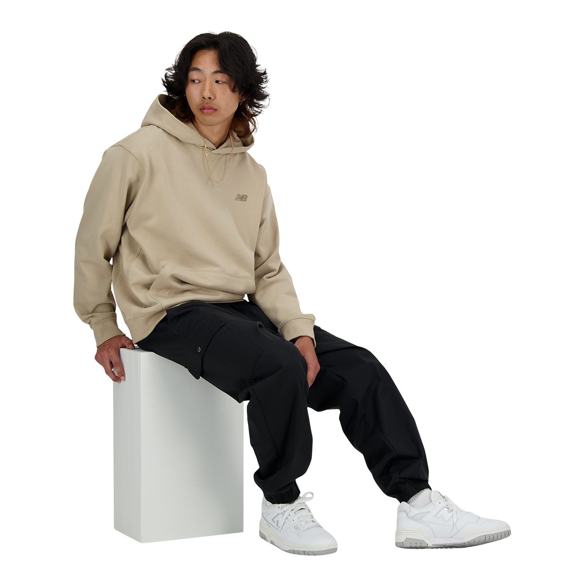 New Balance Men's Icon Twill Cargo Jogger Pants