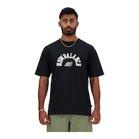New Balance Men's Big Logo T Shirt Front_Flat