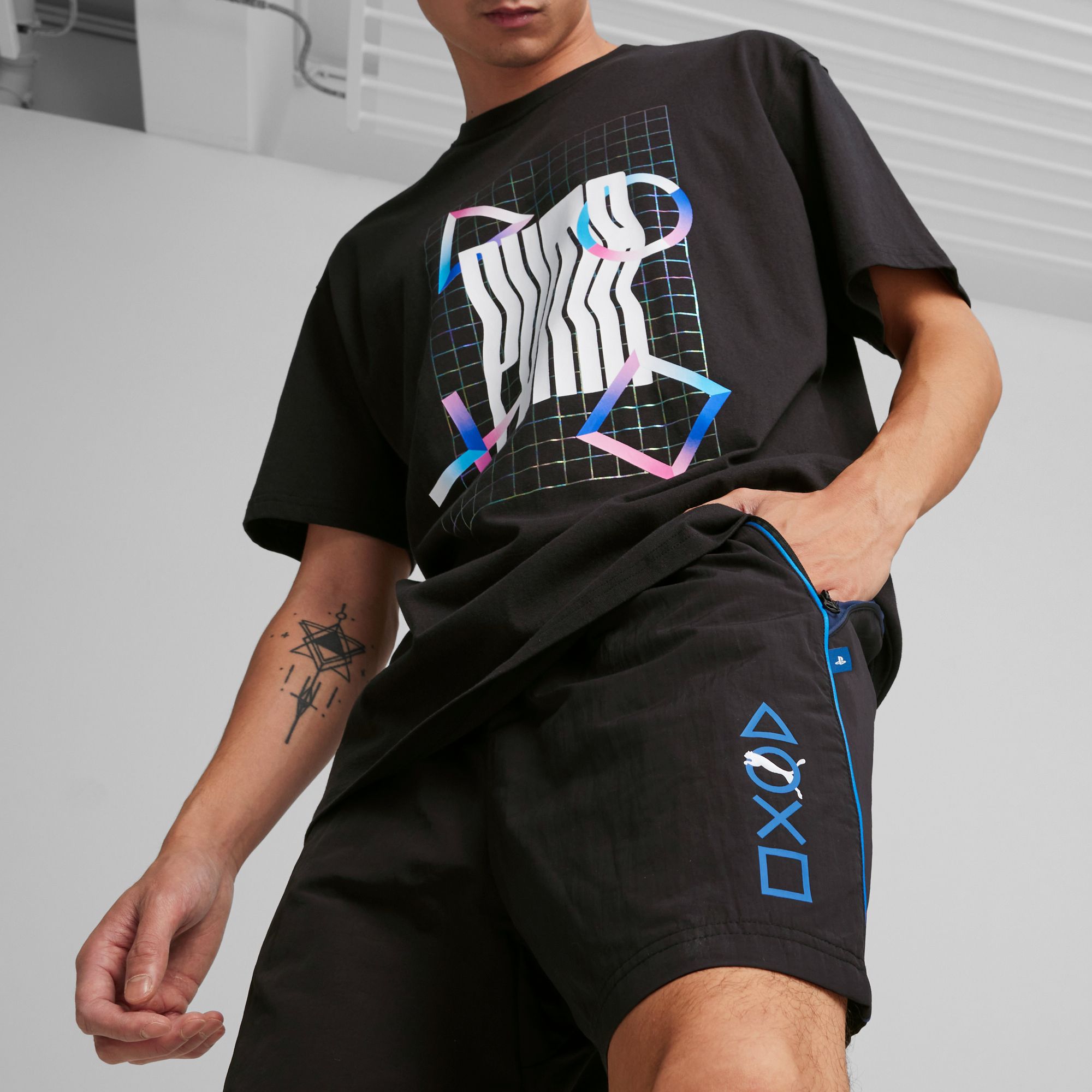 PUMA Men's X Playstation Shorts - 6"