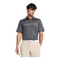 Under Armour Men's Playoff 3.0 Stripe Golf Polo T Shirt Front_Flat