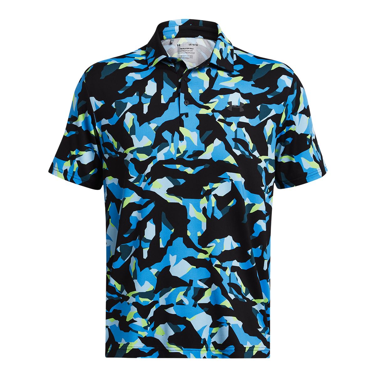 Under Armour Golf Men's Playoff 3.0 Printed Polo T Shirt