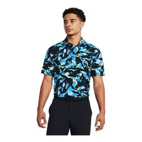 Under Armour Golf Men's Playoff 3.0 Printed Polo T Shirt Front_Flat