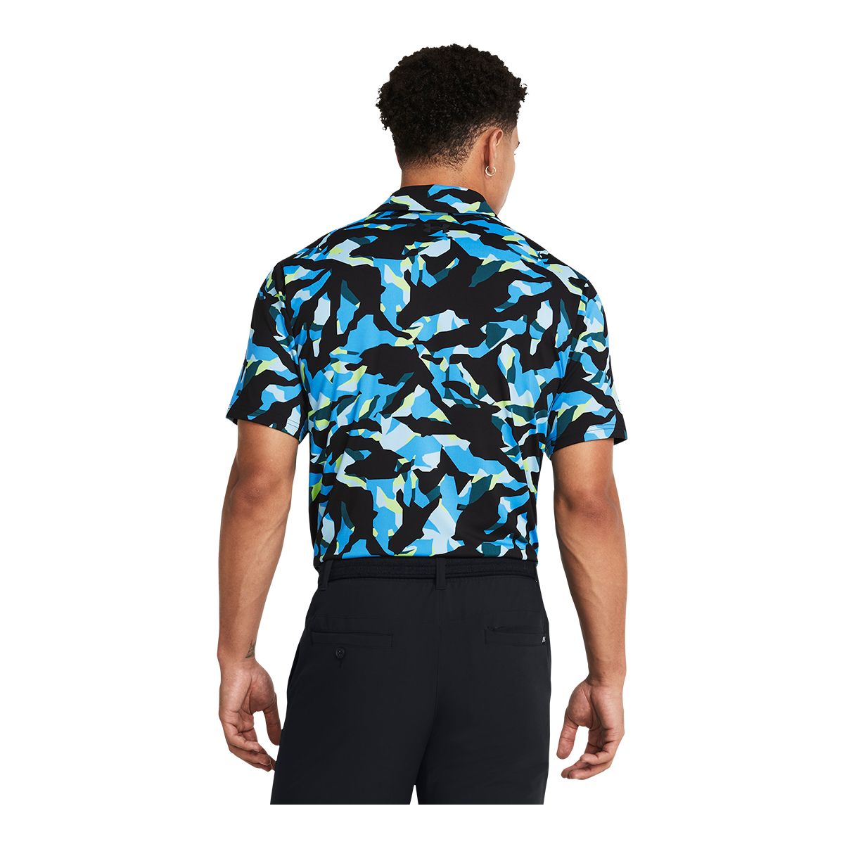 Under Armour Golf Men's Playoff 3.0 Printed Polo T Shirt