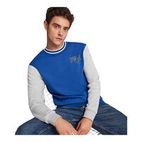 PUMA Men's Squad French Terry Sweatshirt Front_Flat