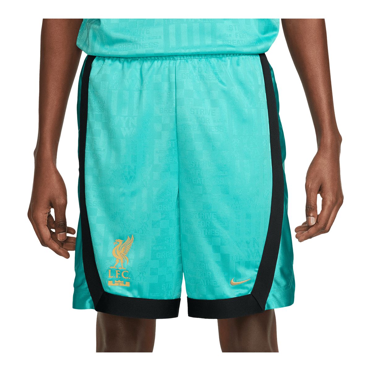 Image of Nike Men's LeBron James Liverpool FC DNA 8 Inch Shorts