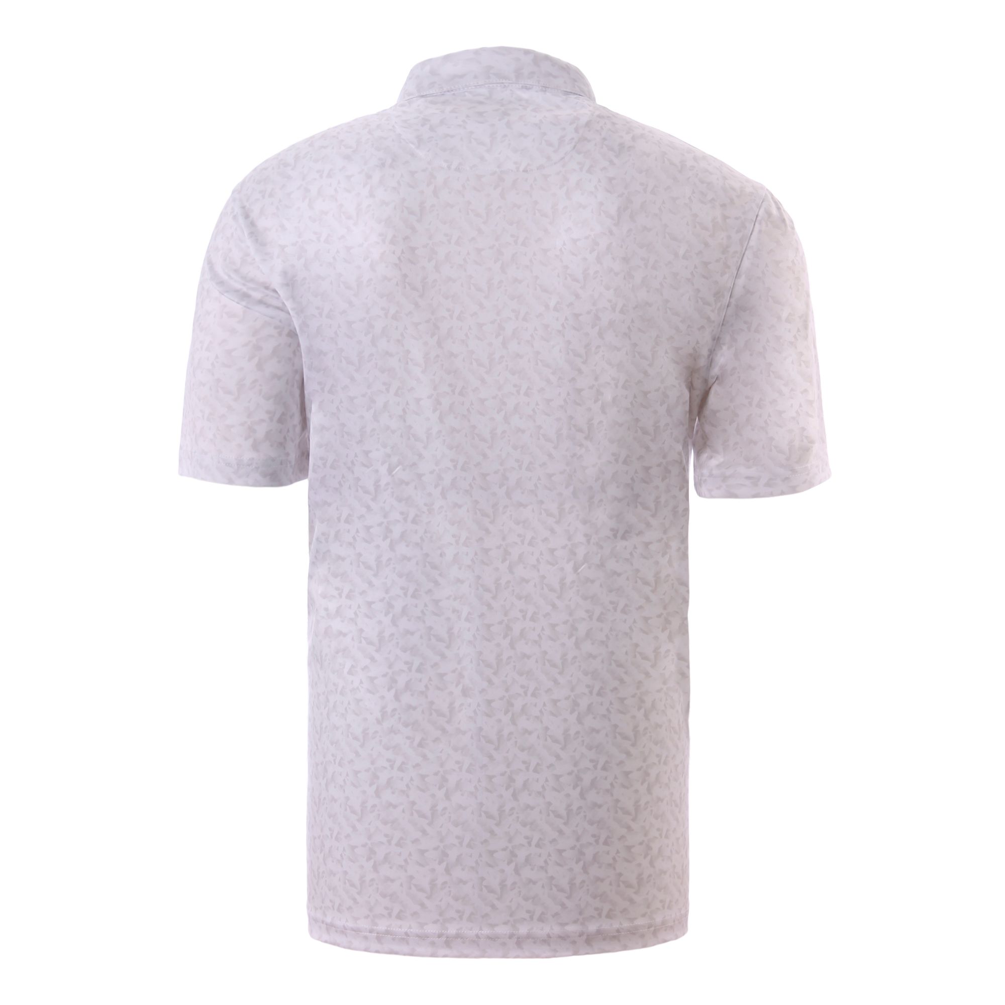 Greg Norman Men's Vector Shark Print Polo T Shirt