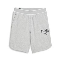 PUMA Men's Squad 9 Inch French Terry Shorts Front_Flat