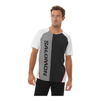 Salomon Men's S/Lab Speed T Shirt Front_Three_Fourths_Angled_Right
